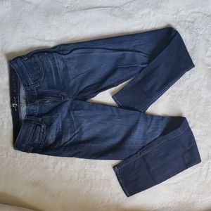 Low Rise 7 for all Mankind Skinny Jeans
